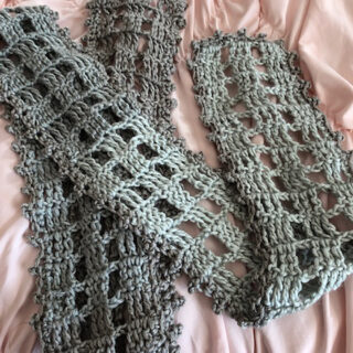 Lacy Bamboo Scarf