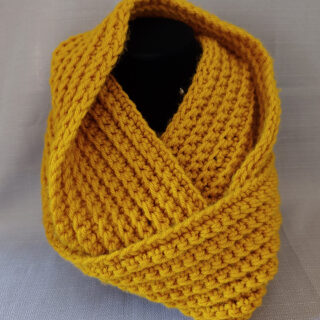 Infinity Scarf, Gold