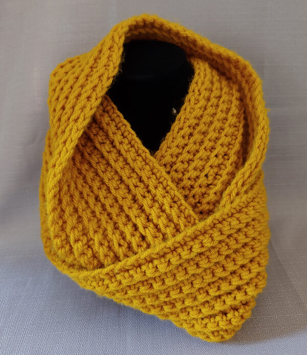 Infinity Scarf, Gold