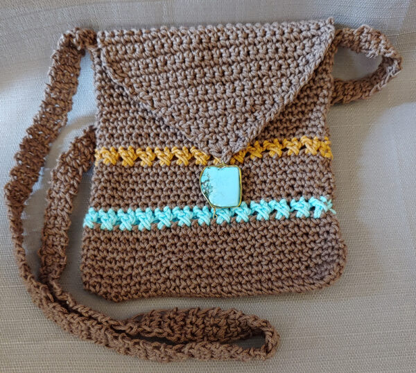 Crochet Canyon Cross-body Purse