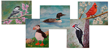 Bird art prints