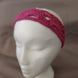 Crochet Lacy Waves Headband - Image 3