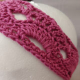 Crochet Lacy Waves Headband - Image 2