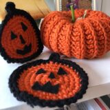 Holiday Kitchen Decor Pumpkin Crochet Magnet - Image 3