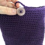 Crochet Purple Pony Purse - Image 3