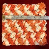 Crochet Cotton Dishcloth - Peaches and Cream - Image 3