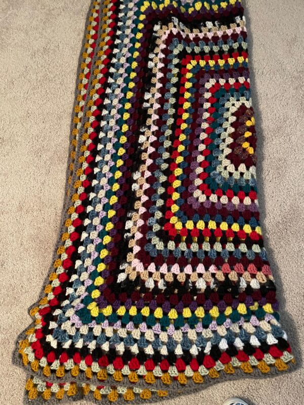 Afghan of Many Colors