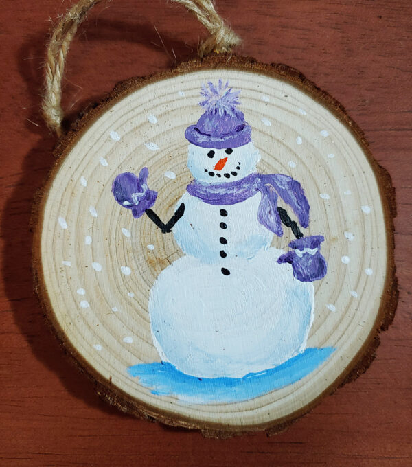 Christmas Snowman Ornament