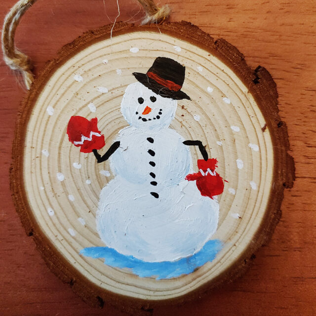 Snowman Christmas Ornament