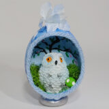 Owl Eggshell Diorama #24 - Image 2