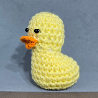 Mother Duck Soft Crochet Toy