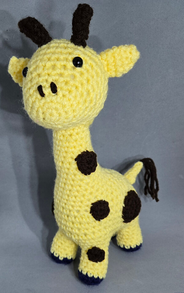 Handsome Giraffe Crochet Toy