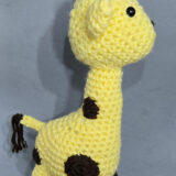 Handsome Giraffe Crochet Toy - Image 3