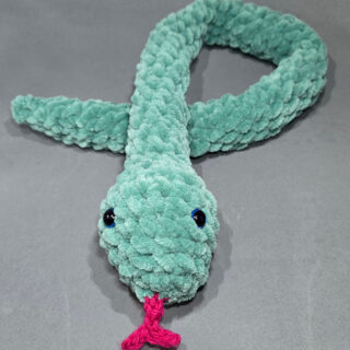 Soft Snake Fluffy Crochet Toy