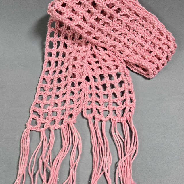 Pink All-Season Scarf