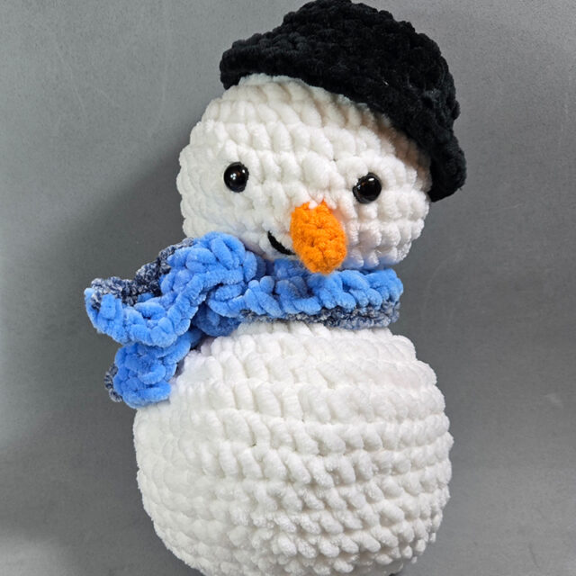 Snowman Crochet Toy
