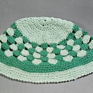Green Crochet Hat