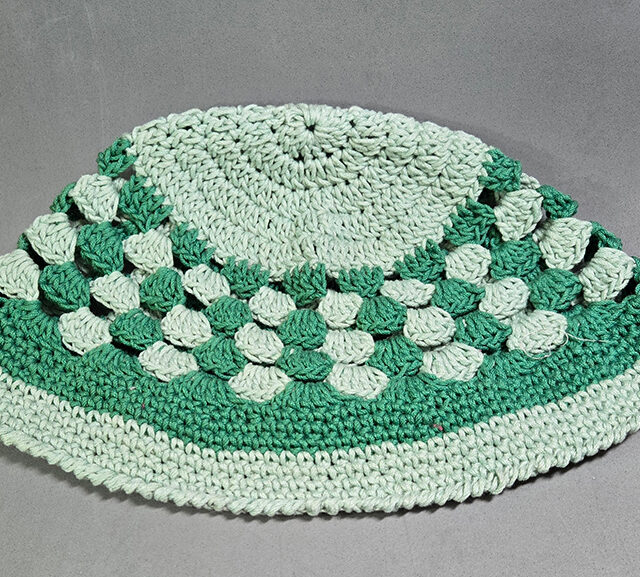 Green Crochet Hat